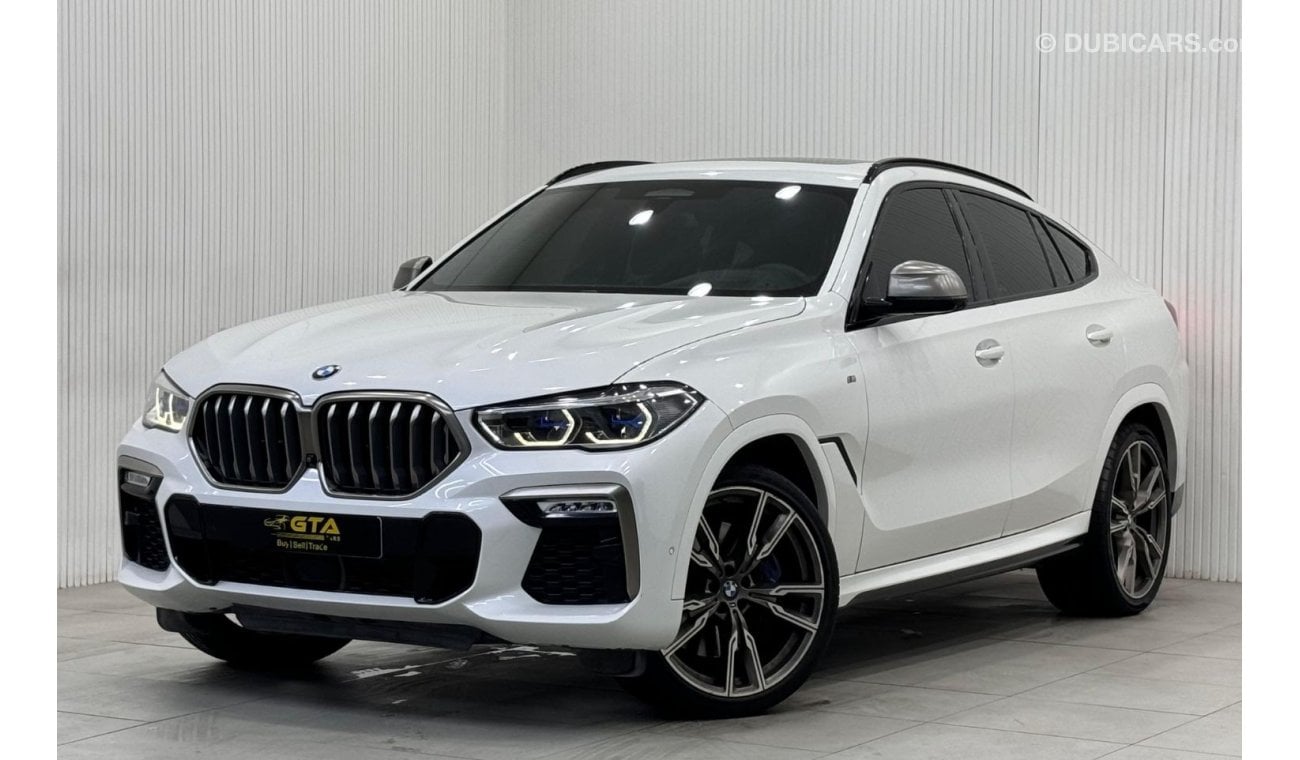 بي أم دبليو X6 2021 BMW X6 M50i, Jun 2026 AGMC Warranty + Service Contract, AGMC Full Service History, GCC