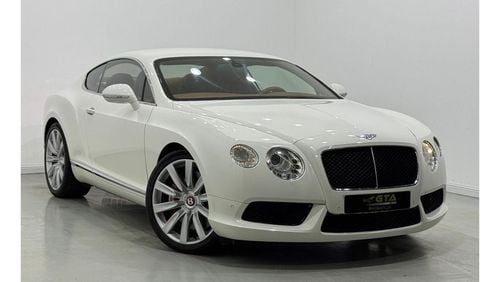 بنتلي كونتيننتال جي تي V8 2013 Bentley Continental GT V8, Service History, Low Kms, Excellent Condition, GCC