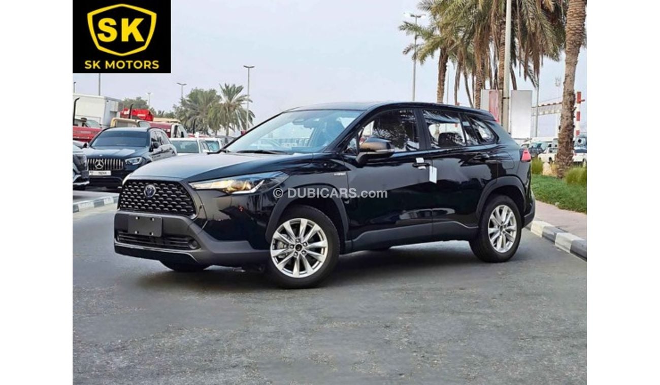 تويوتا كورولا كروس 2.0L V4 HYBRID, PUSH START, MID OPTION WITH SUNROOF (CODE# 68014)