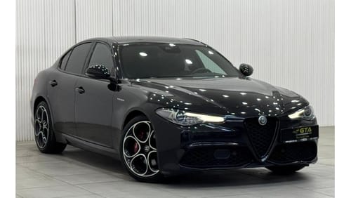 Alfa Romeo Giulia 2023 Alfa Romeo Giulia Veloce, Jan 2028 Agency Warranty + Service Package, Full Service History, GCC