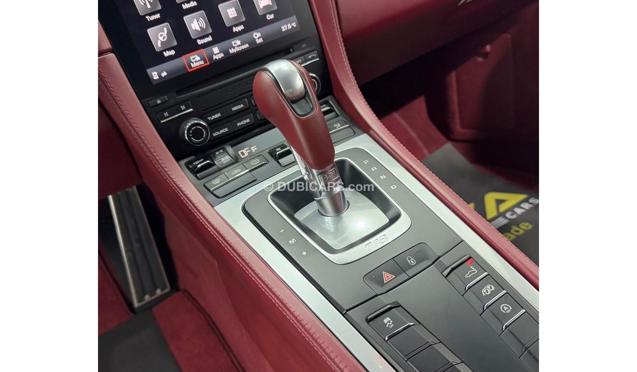 بورش كايمان 718 S 2.5L A/T 2019 Porsche 718 Cayman S, Warranty, Full Service History, Low Kms, GCC