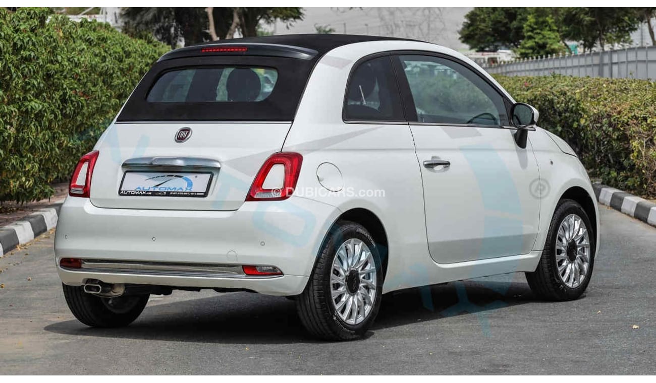 Fiat 500 (НА ЭКСПОРТ , For Export) Cabrio 1.4L FWD , 2024 GCC , 0Km , Без пробега