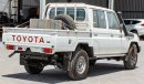 تويوتا لاند كروزر بيك آب Toyota Land Cruiser Pickup LC79 DC 4.5L Diesel V8 MY2023