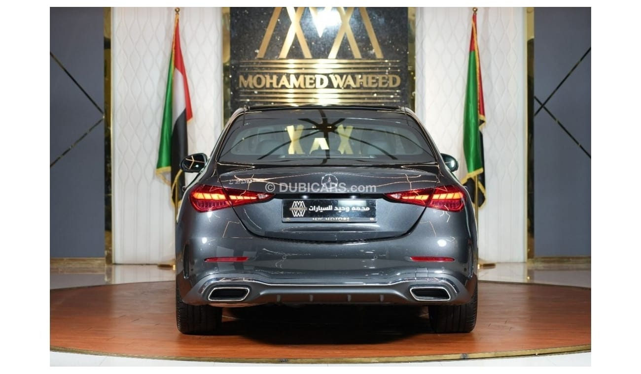 مرسيدس بنز C200 Mercedes-Benz C 200 Premium Plus | 2024 GCC 0km | 5 Years Agency Warranty