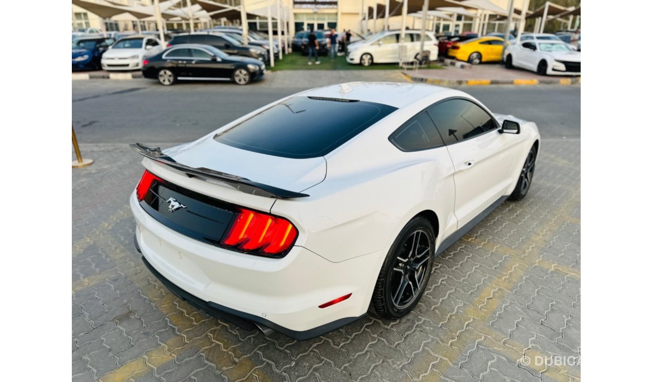 Ford Mustang EcoBoost MONTHLY 1180/- AED | 0% DP | Blind Spot | Touch Screen | Leather Seats | Paddle Shifters | 