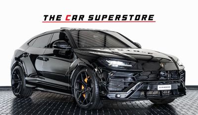 لامبورغيني اوروس 2019-LAMBORGHINI URUS-GCC-FULL SERVICE HISTORY-VOSSEN RIMS-WARRANTY