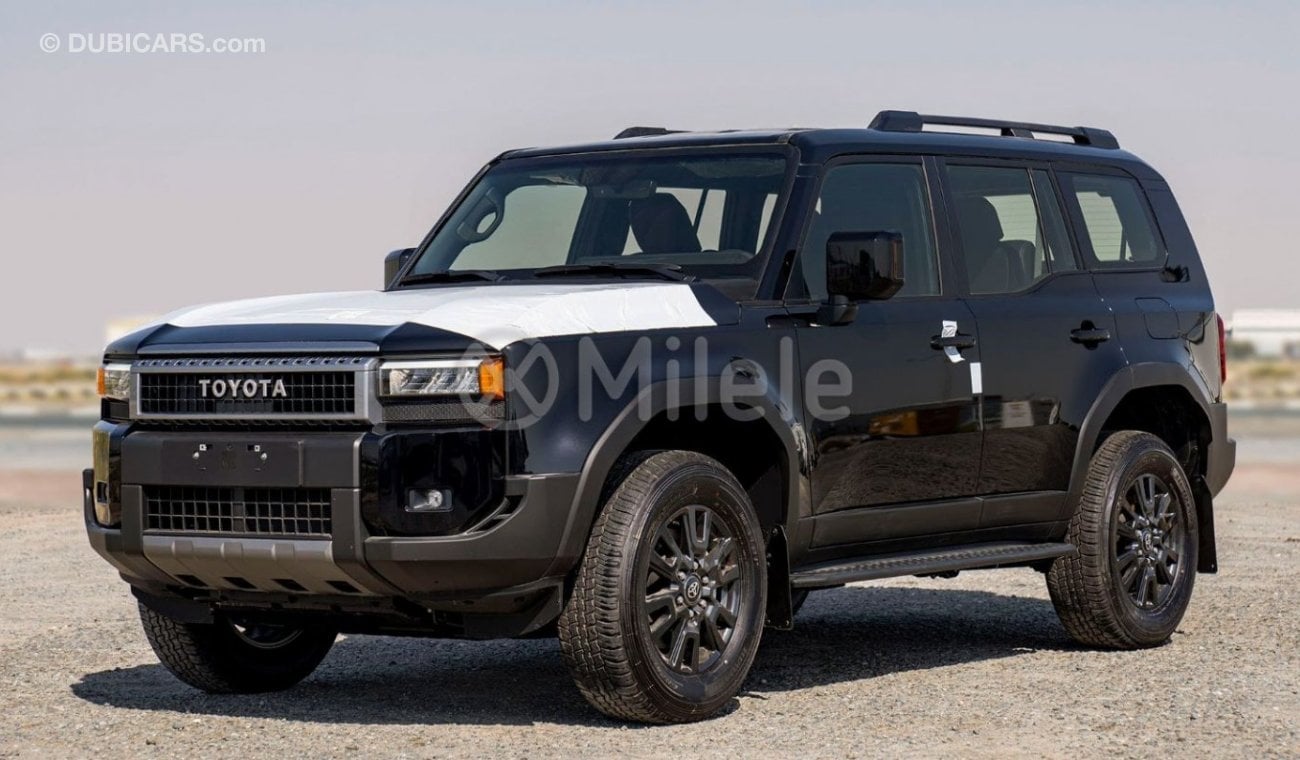 تويوتا برادو 250 TXL 2.8L DIESEL - BLACK: NEW SHAPE, (EXPORT ONLY)