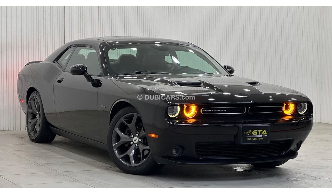 Dodge Challenger R/T 5.7L (375 HP) 2017 Dodge Challenger RT Hemi, Warranty, Service History, Excellent Condition, GCC