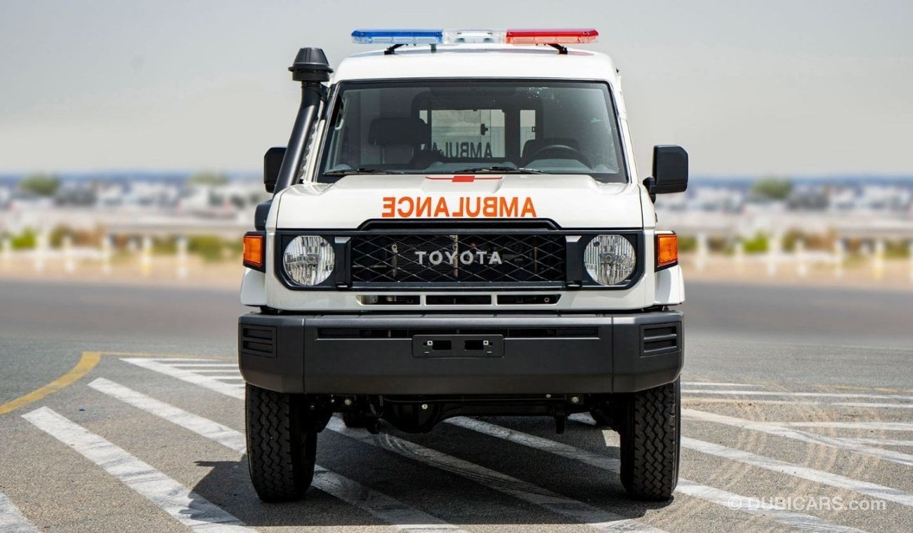 تويوتا لاند كروزر هارد توب Land cruiser hard top AMBULANCE 4.2L DIESEL MY2024 EXPORT ONLY