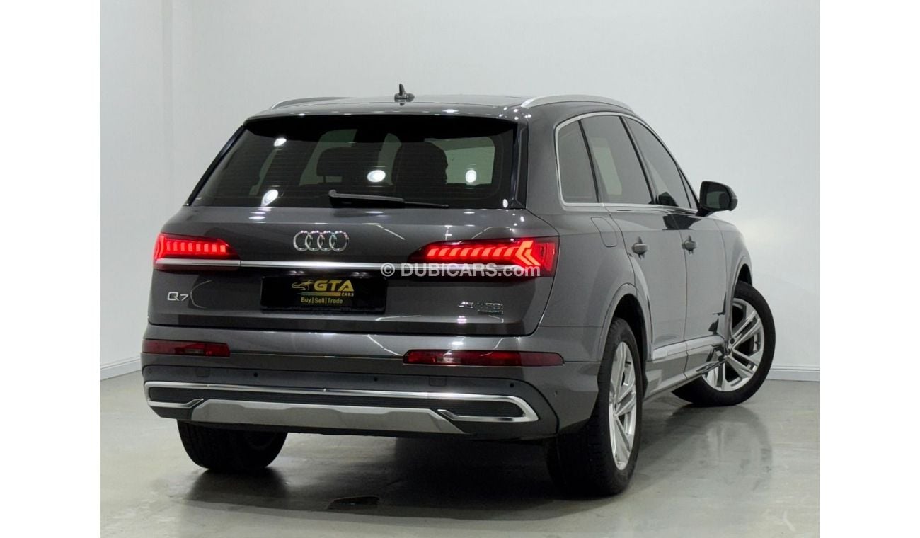 أودي Q7 45 TFSI quattro 2.0L 2022 Audi Q7 45TFSI Quattro, June 2027 Audi Warranty + Service Pack, Low Kms, G