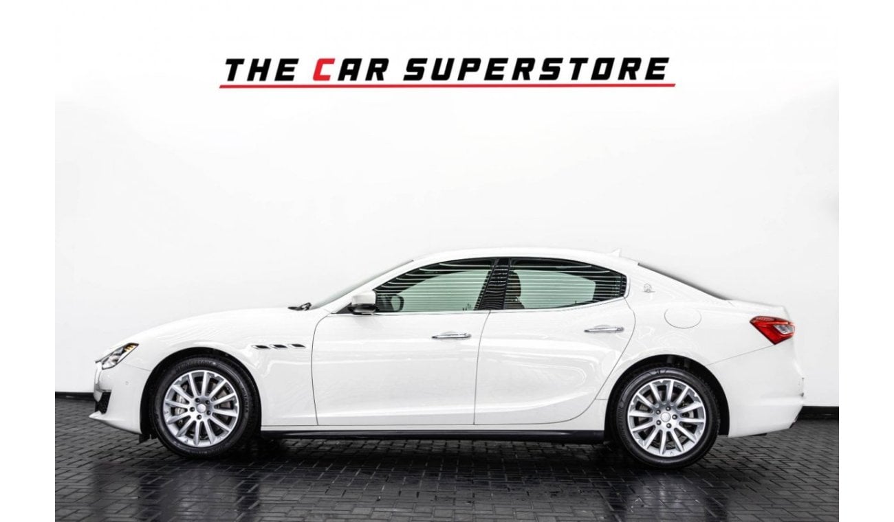 Maserati Ghibli Std 2019 - MASERATI GHIBLI - GCC - 1 YEAR WARRANTY - FULL AGENCY HISTORY - IMMACULATE CAR