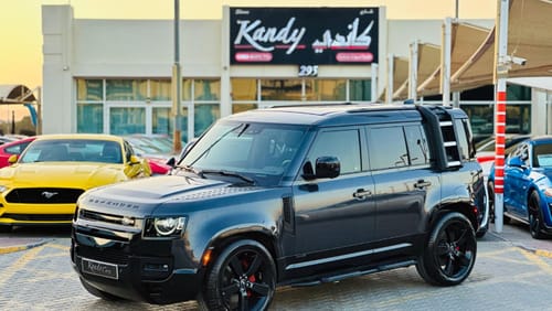 Land Rover Defender 110 X P400 3.0L | Monthly AED 5950/- | 0% DP | Blindspot | Leather Interior | # 92966