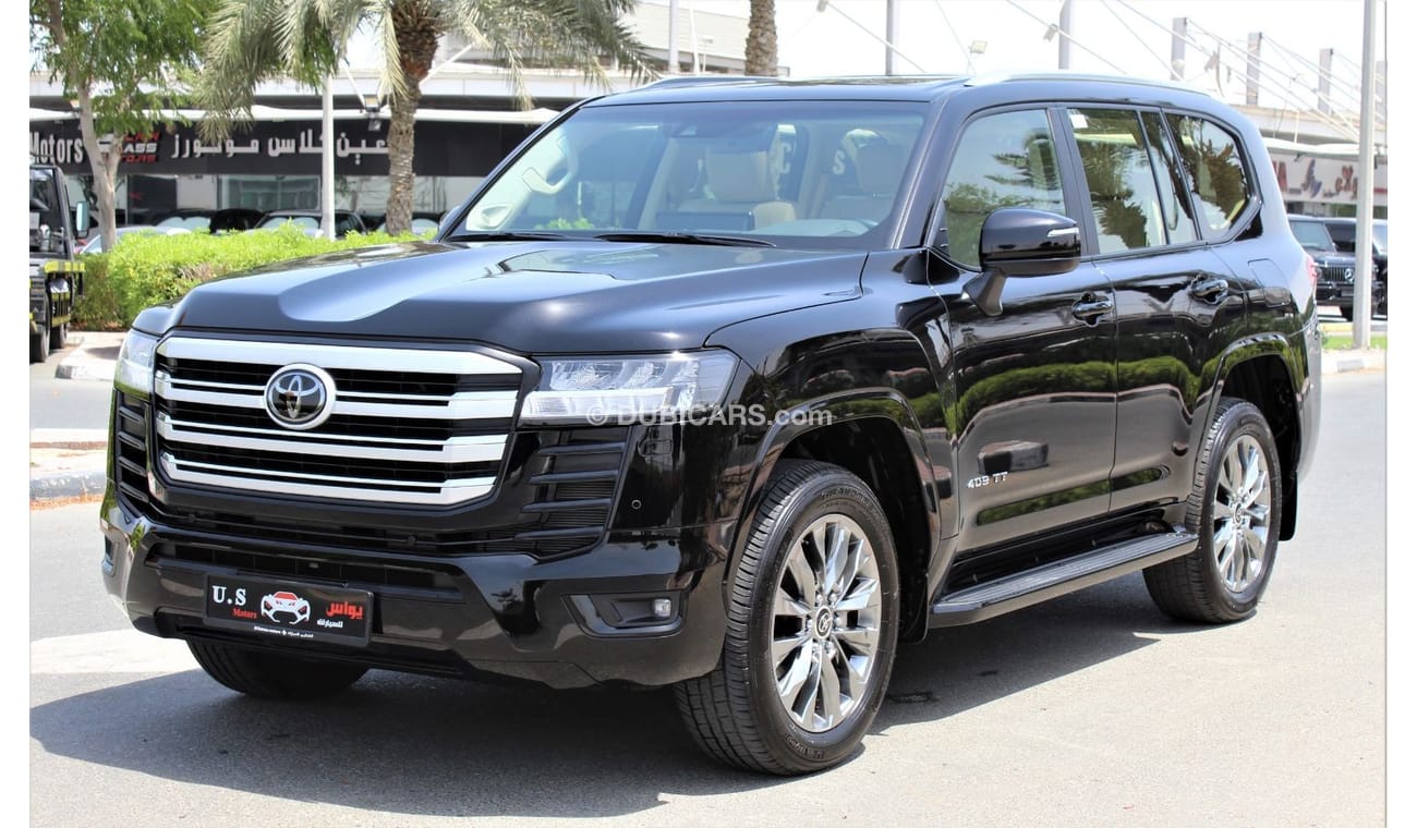 Used Toyota Land Cruiser GXR TWIN TURBO 2023 GCC AL FUTTAIM WARRANTY 4 ...