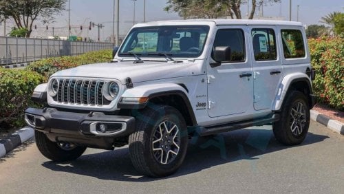 Jeep Wrangler Unlimited Sahara Turbo , 2024 GCC , 0Km , With 5 Years Warranty & 3 Years Service @Official Dealer