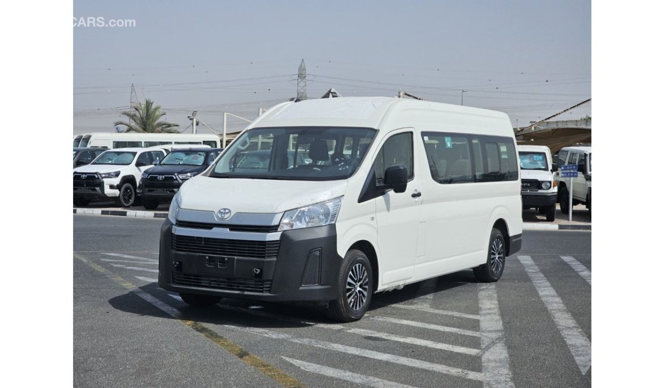 تويوتا هاياس Toyota Hiace 2.8L Diesel Manual Transmission, High Roof, 13 Seater, Model 2025