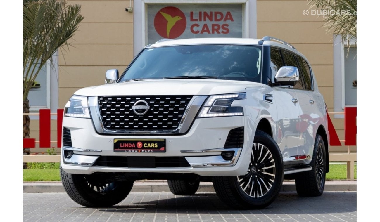 نيسان باترول Nissan Patrol Platinum 2024 GCC under Agency Warranty and Service Contract with Flexible Down-Paymen