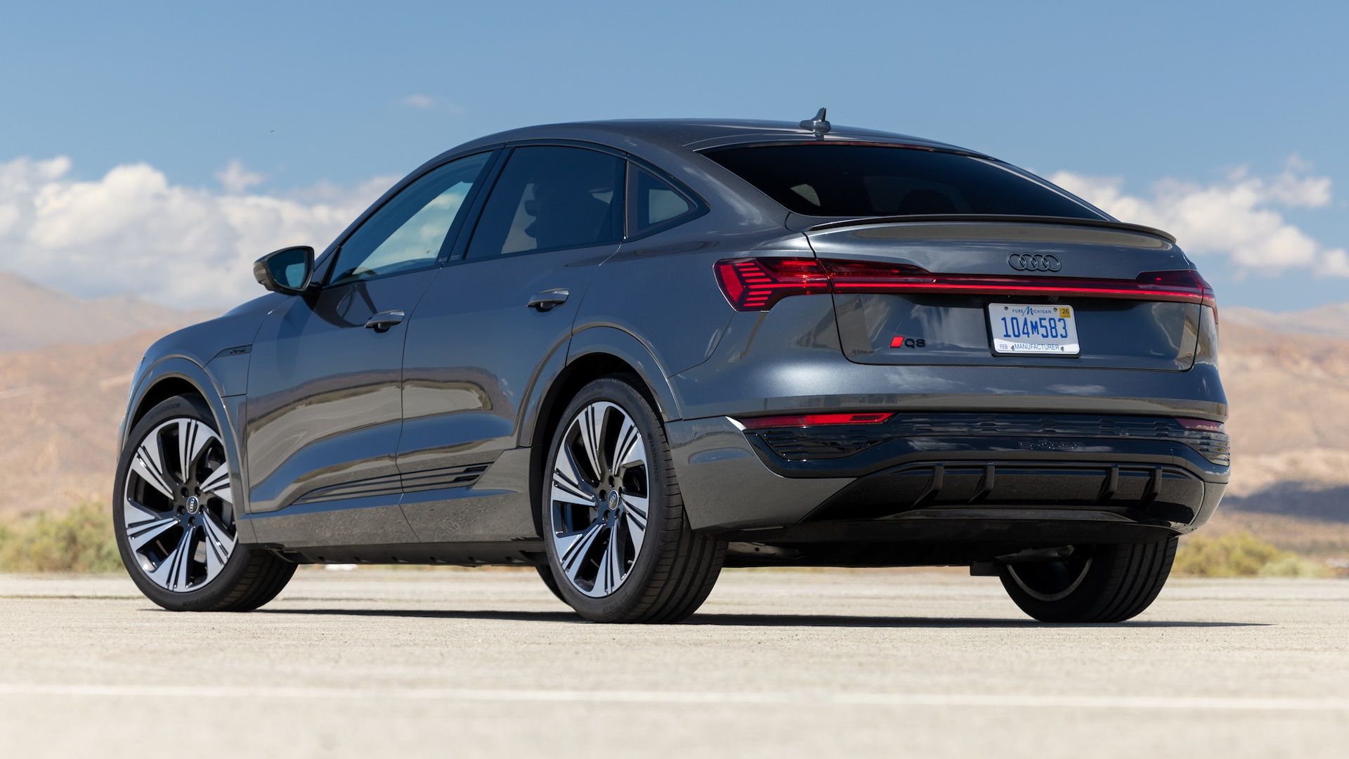 Audi etron exterior - Rear Right Angled