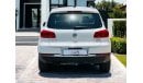 Volkswagen Tiguan VOLKSWAGEN TIGUAN 2.0 TREND FUN 2016 | GCC SPECS | LOW MILEAGE | 0% DOWNPAYMENT