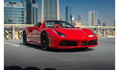 فيراري 488 Ferrari 488 Red 670hp 3.9L V8 Turbo.