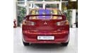 Mitsubishi Lancer EX EXCELLENT DEAL for our Mitsubishi Lancer EX ( 2016 Model ) in Red Color GCC Specs