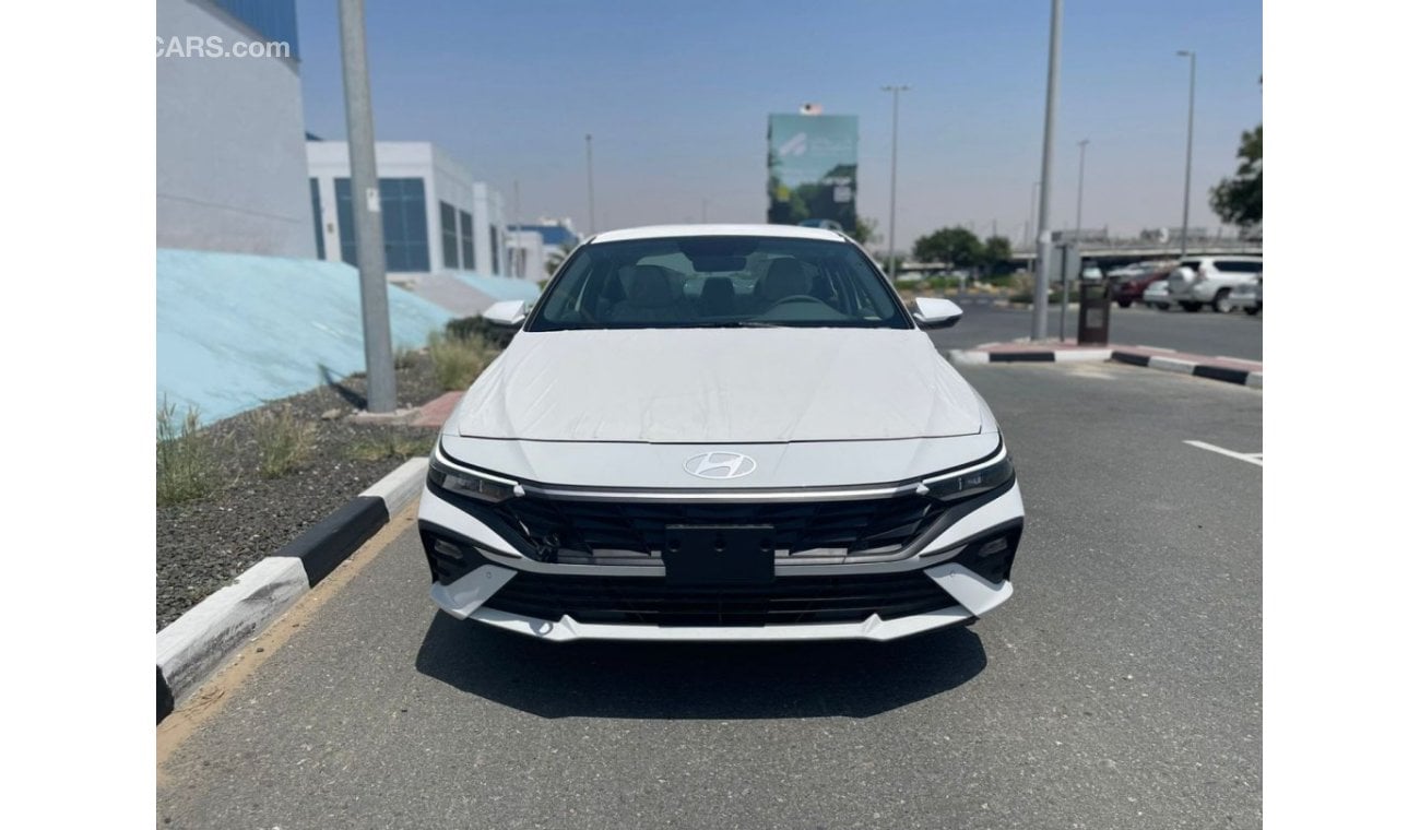 هيونداي إلانترا HYUNDAI ELANTRA FULL 1.6L LUXURY  MODEL 2024