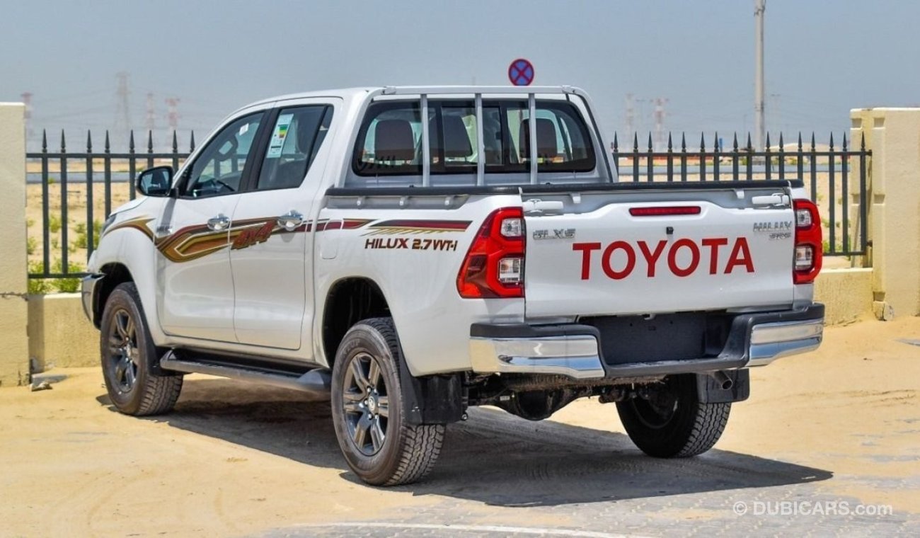 Toyota Hilux 2024 Toyota Hilux Double Cab GLX-S (Full-Option with Key Start) 2.7L 4Cyl Petrol A/T 4x4 Only For Ex