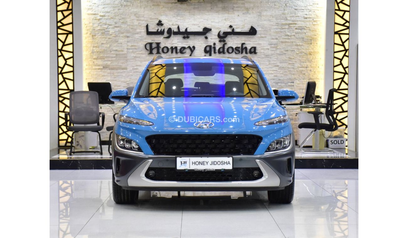 Hyundai Kona EXCELLENT DEAL for our Hyundai Kona 2.0L ( 2023 Model ) in Blue Color GCC Specs