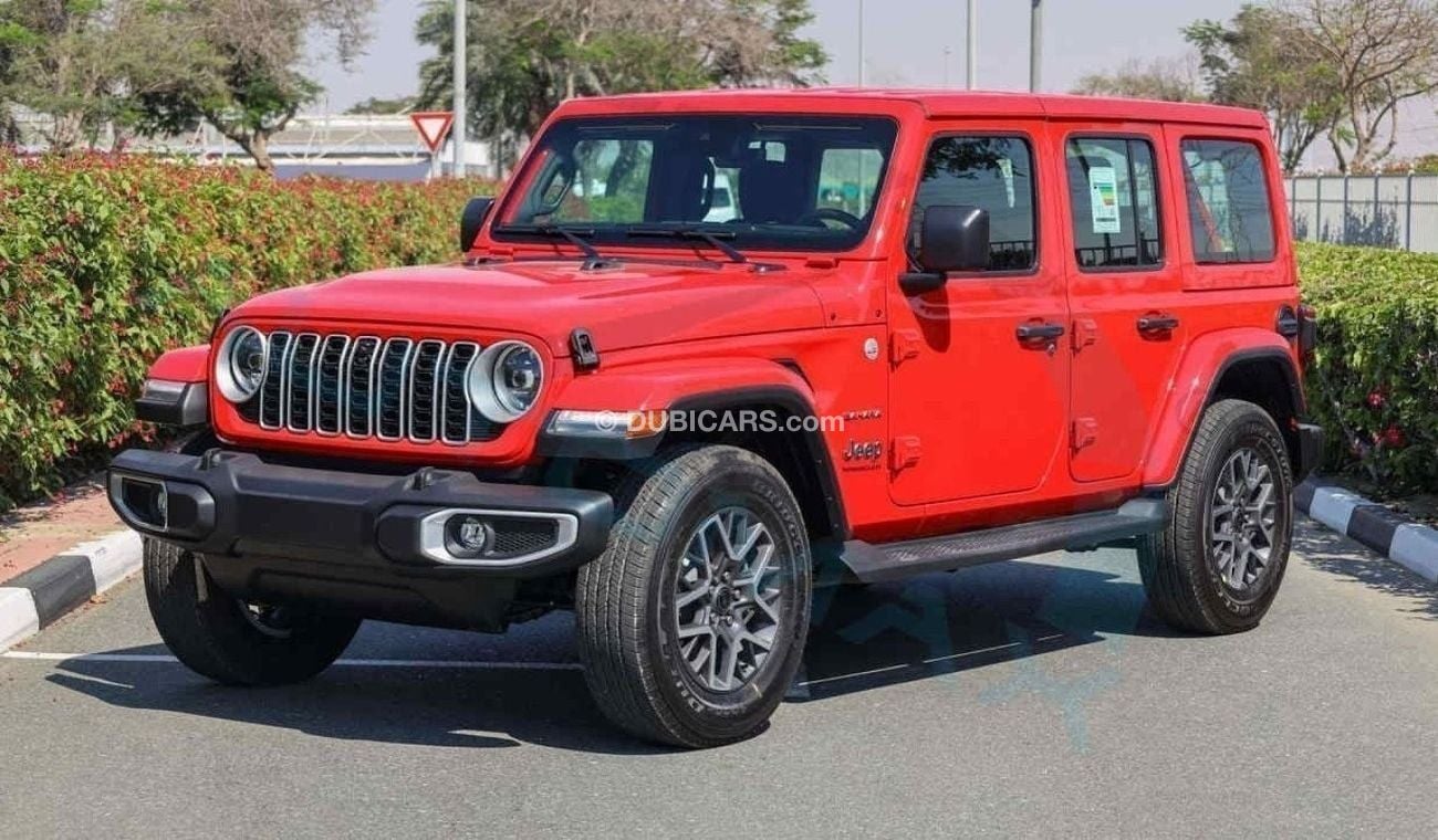 جيب رانجلر (НА ЭКСПОРТ , For Export) Unlimited Sahara I4 2.0L 4X4 Turbo , 2024 GCC , 0Km , Без пробега