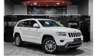 Jeep Grand Cherokee AED 2,200 P.M | 2015 JEEP GRAND CHEROKEE LIMITED V6 3.6 L 4X4 | PANORAMIC ROOF | GCC | FULLY LOADED