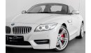 BMW Z4 M 2015 BMW Z4 SDrive35is M-Sport / Full-Service History