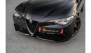 Alfa Romeo Giulia Veloce | 2,056 P.M  | 0% Downpayment | Excellent Condition!