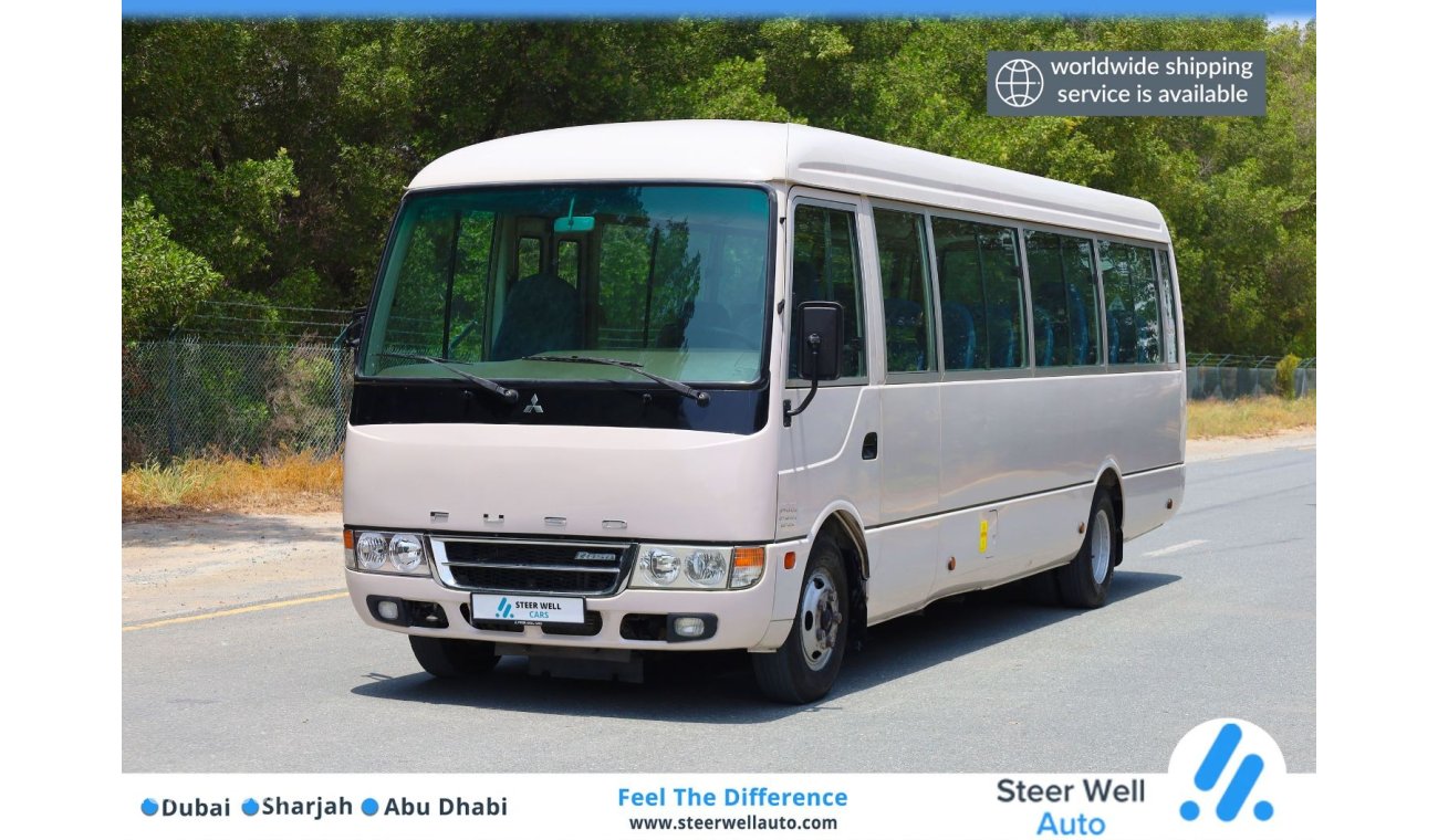 ميتسوبيشي روزا 2020 Bus Fuso 4.2L RWD LWB 26 Seater Diesel - Excellent Condition - GCC - Book Now!