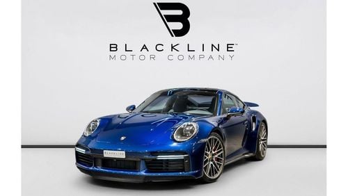 Porsche 911 Turbo 3.8L (575 HP) Coupe 2024 Porsche Turbo, 2029 Porsche Warranty, Gentian Blue Metallic, Low KMs,