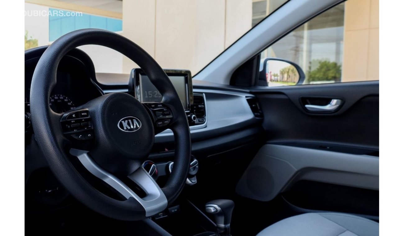 Kia Rio Kia Rio 2021 GCC under Agency Warranty with Flexible Down-Payment/ Flood Free.