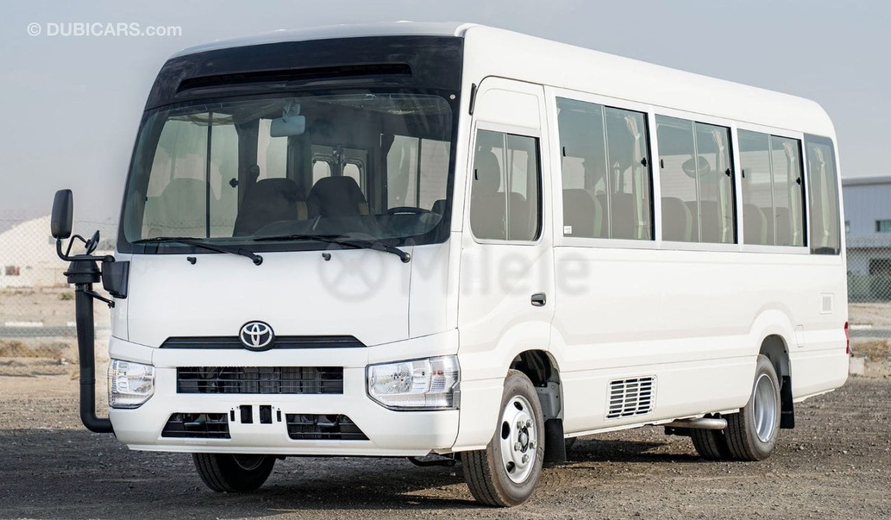 Toyota Coaster 4.2L DIESEL MT 30-SEATER: WITH SNORKEL, AC, ABS, AIRBAG