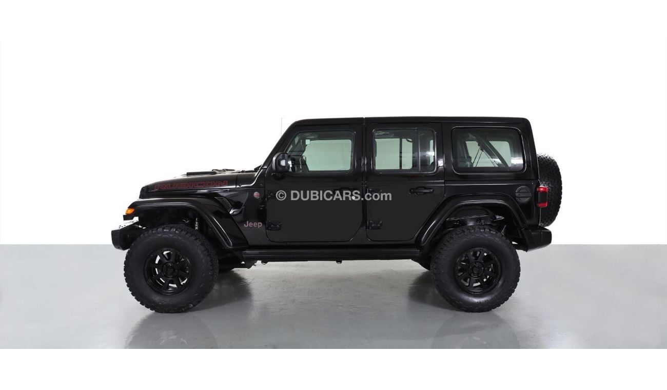 جيب رانجلر Unlimited Rubicon 3.6L • 3,525x60 • 0% DP • 2021 • Jeep Warranty