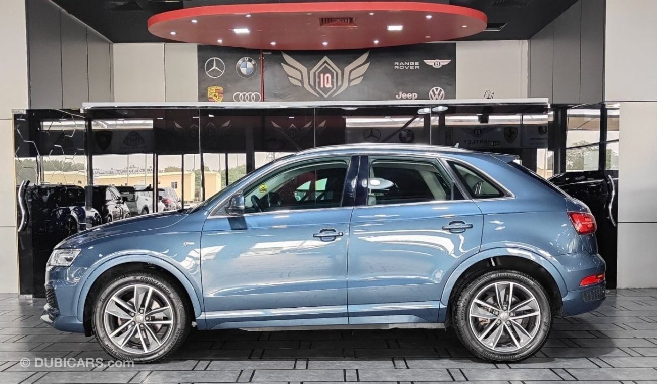 Audi Q3 35 TFSI S-Line AED 1,200 P.M | 2017 AUDI Q3 S-LINE | UNDER WARRANTY | 35 TFSI QUATTRO 2.0 L | GCC