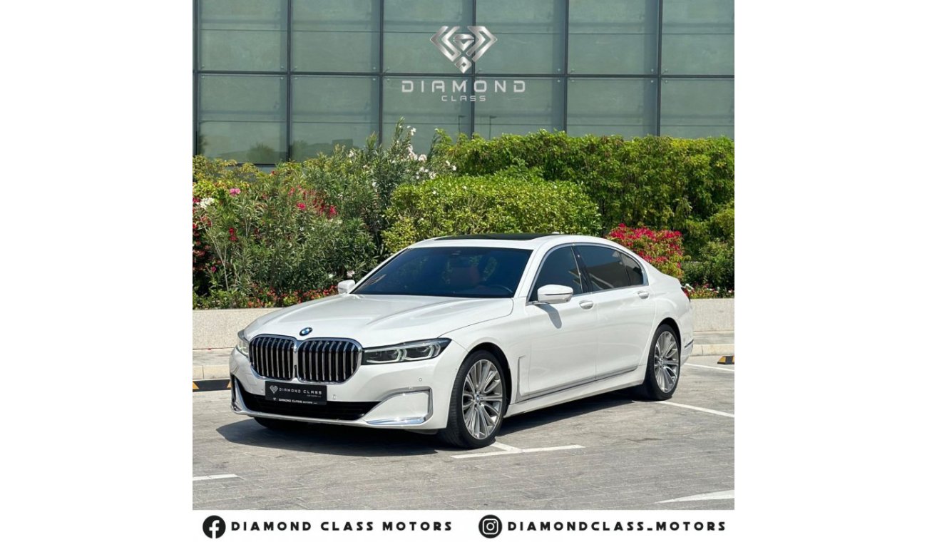 BMW 730Li Pure Excellence BMW 730Li Luxury  Full Option GCC White 2022  Full Service History  Under Warranty t