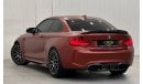 بي أم دبليو M2 2019 BMW M2 Competition, 2026 AGMC Warranty + Service Contract, AGMC Full Service History, GCC