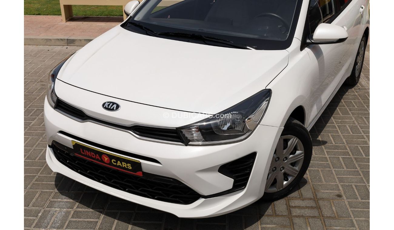 كيا ريو Kia Rio 2021 GCC under Agency Warranty with Flexible Down-Payment.