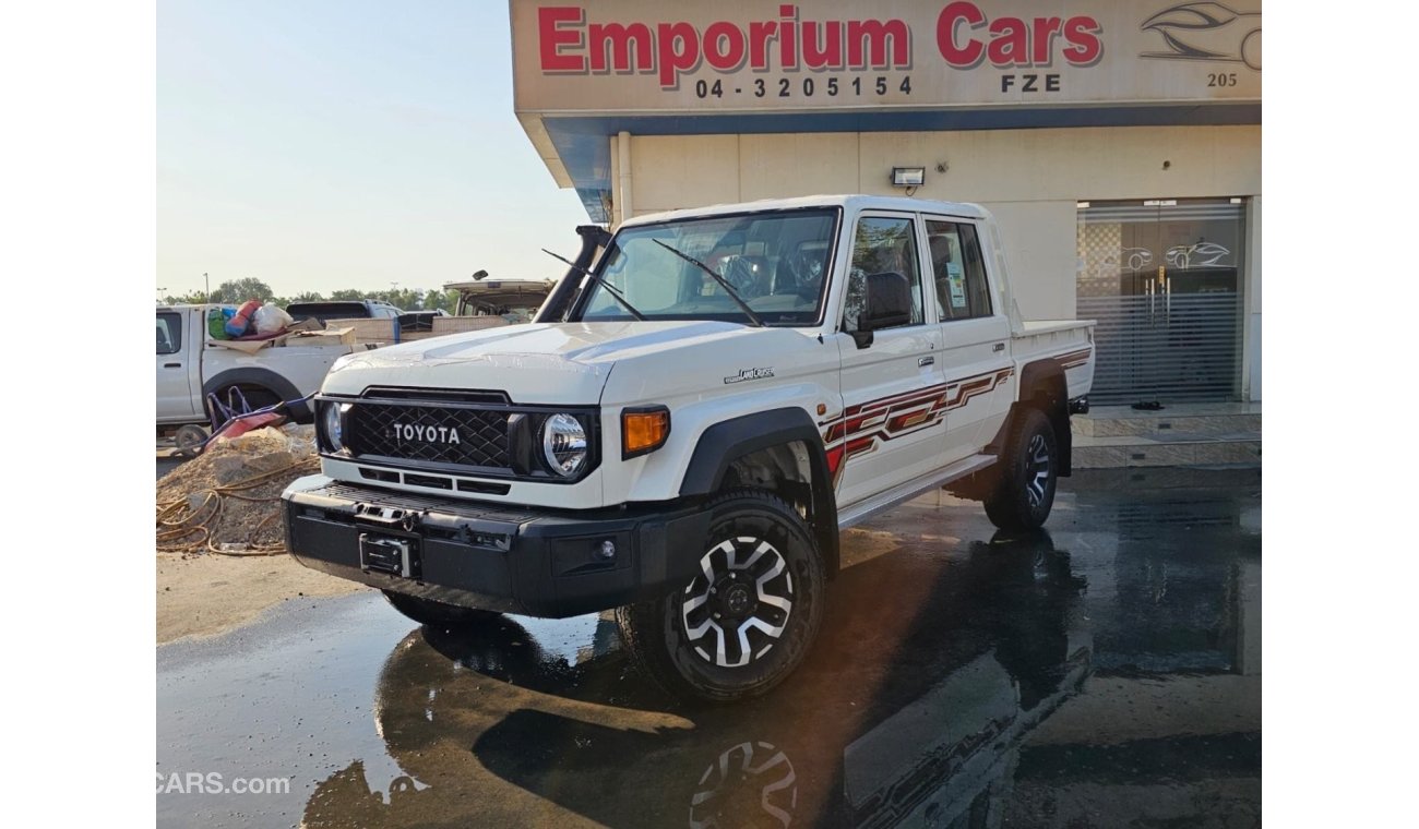 تويوتا لاند كروزر بيك آب TOYOTA LAND CRUISER DOUBLE CABIN 2.8L 2024 DIESEL 4 CYLINDER