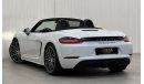 Porsche Boxster GTS 2018 Porsche 718 Boxster GTS Convertible, Full Service History, GCC