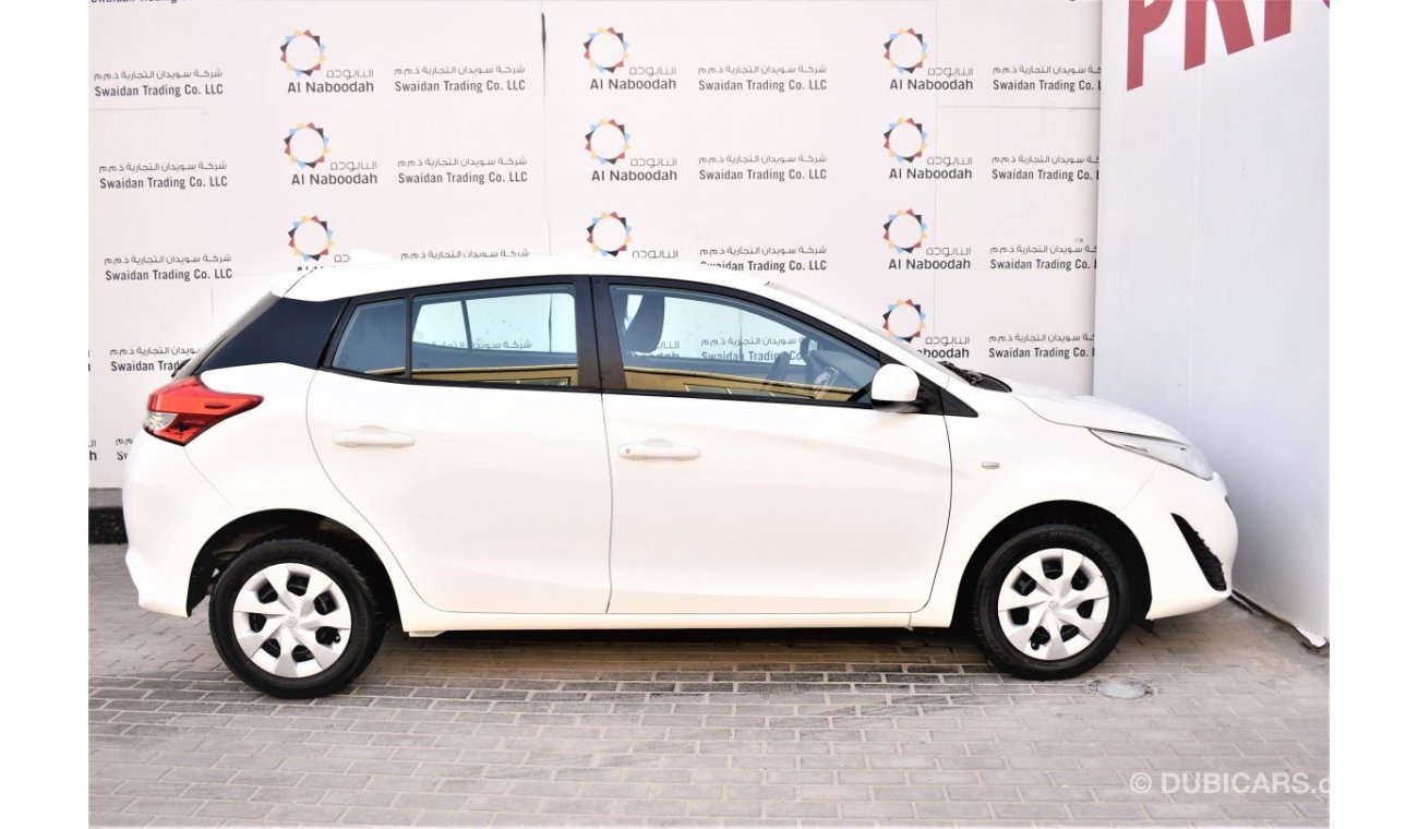 Toyota Yaris AED 749 PM | 1.3L SE HB GCC DEALER WARRANTY