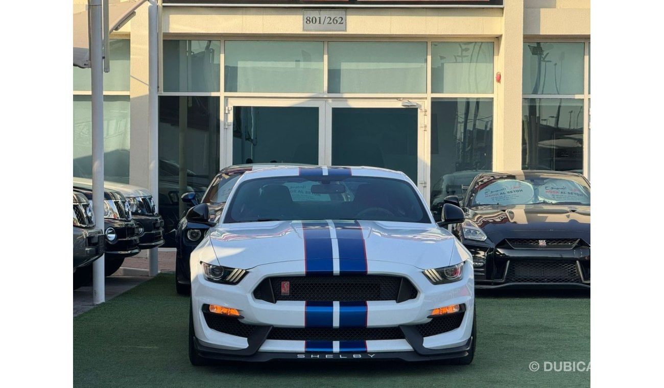 فورد موستانج شلبي GT350 فورد موستانج شيلبي  GT 350 خليجي 2018 صبغ وكالة تشييكات وكاله بحاله ممتازه بدون حوادث