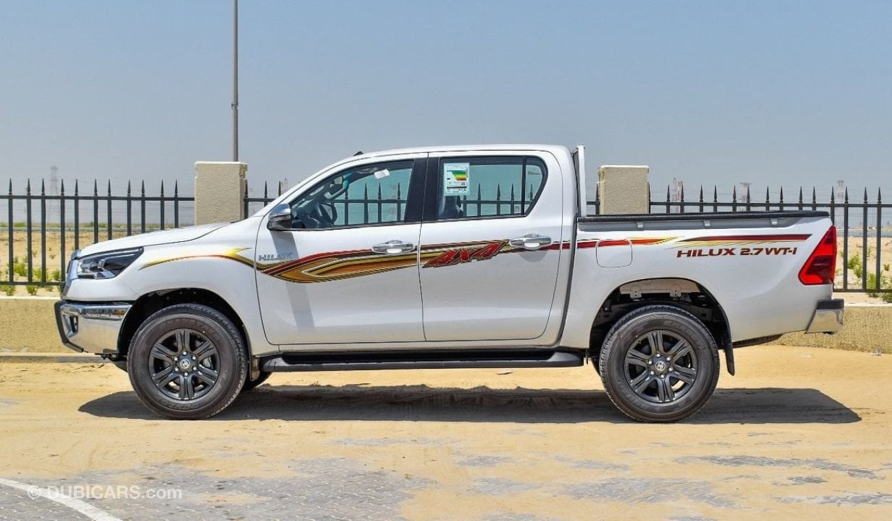 تويوتا هيلوكس 2024 Toyota Hilux Double Cab GLX-S (Full-Option with Key Start) 2.7L 4-Cyl Petrol A/T 4x4 Export Onl