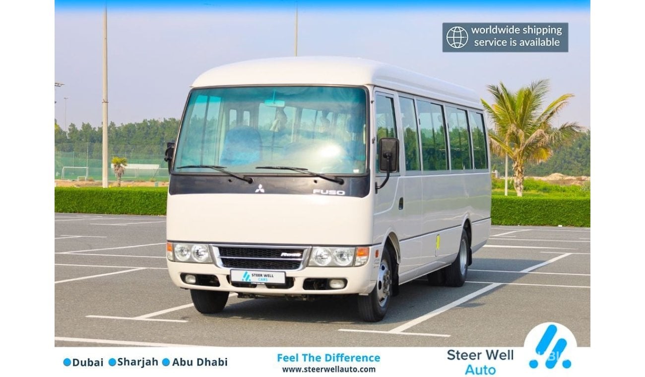 ميتسوبيشي روزا 2016 - 30 Seater Bus - M/T Diesel - Well Maintained / Ready to Drive / GCC / Book Now