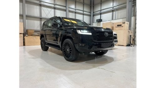 Toyota Land Cruiser Black Edition VX with 22 Inch Forged Wheels Starlight