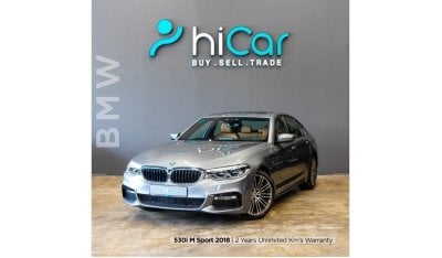 BMW 530i M Sport AED 2,243 pm • 0% Downpayment •M-Kit • 2 Years Warranty