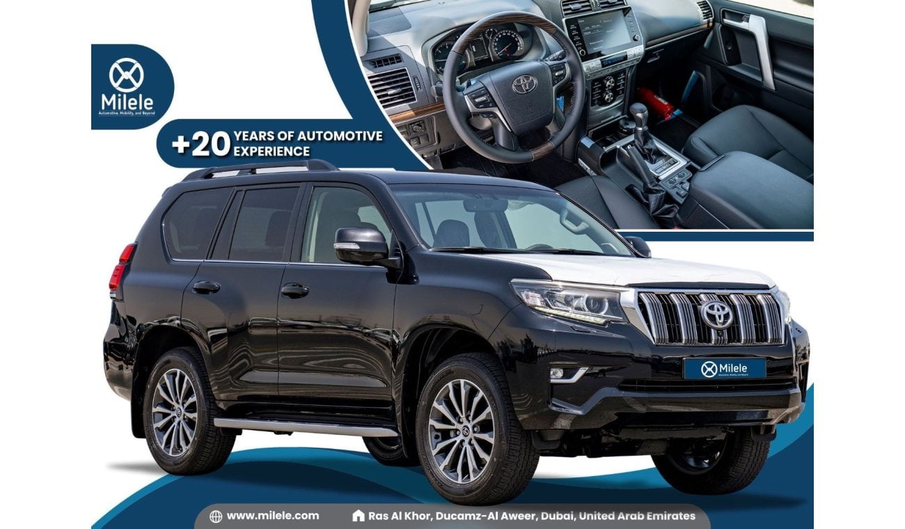 Toyota Prado VXL 2.8L DIESEL: LEATHER & POWER VENTILATED SEATS, 360° CAM, CRAWL CONTROL