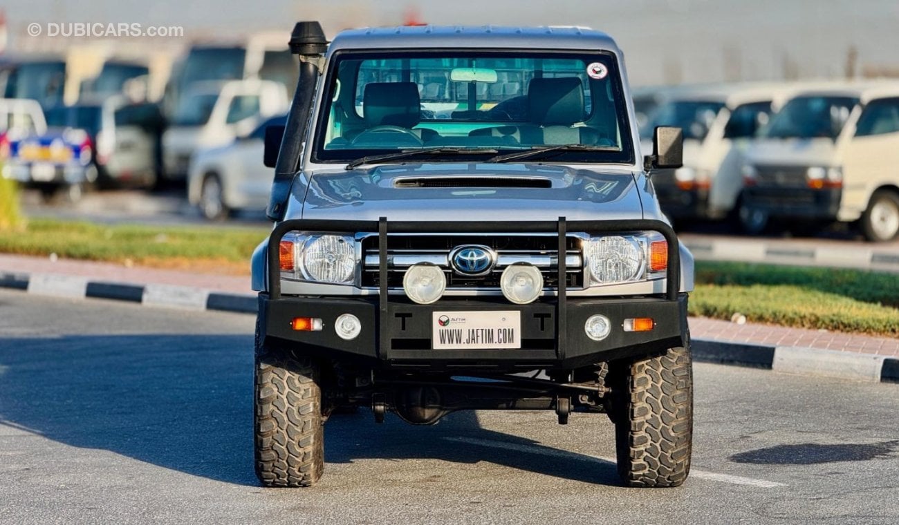 تويوتا لاند كروزر بيك آب SINGLE CABIN | 4 X 4 | PREMIUM BULL BAR | RHD | 2010 | 4.5L DIESEL | RHD | AIR SNORKEL